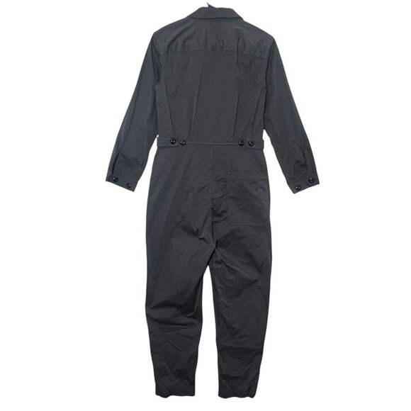 Alex Mill Women’s Jumpsuit XS Iron Grey Cotton Long Sleeves Button Pockets - Picture 4 of 16